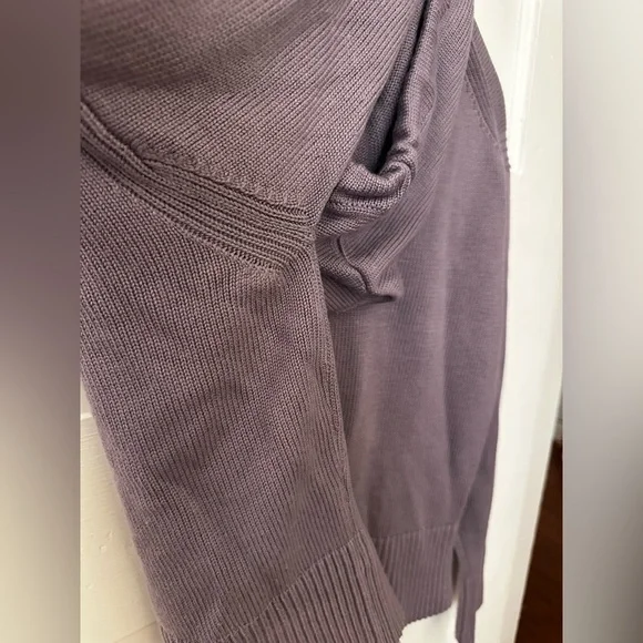 Lululemon Double Knit Sweater Hoodie Dusky Lavender Sz XS/S - Picture 8 of 11